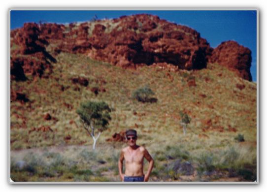 Dad up north when driving trucks